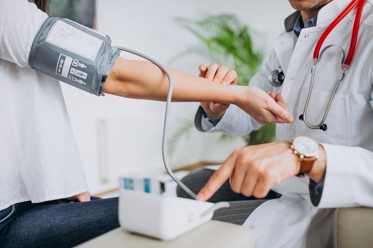 Renal care appointment with doctor and patient